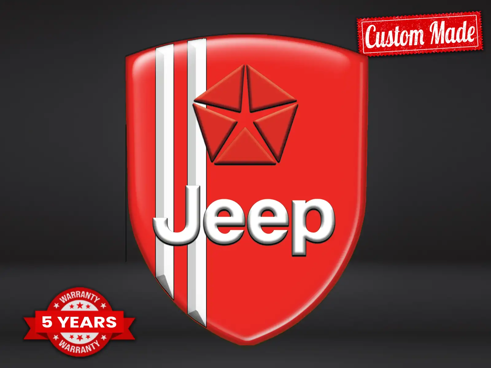 Jeep Badge Max Résistant Stylé Pro Édition Performance